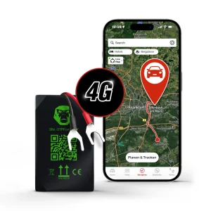 RIDELINK - Tracer 4G | GPS Tracker | Live Tracking | Diebstahlmelder | Inklusive Navigation und Routenplaner | Robust, IP54 Wasserdicht und Staubdicht