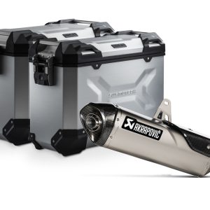 TRAX ADV Alukoffer-System + Akrapovic